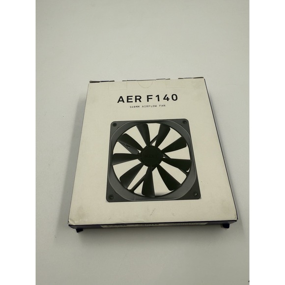 NZXT AER F 140mm Winglet Designed Fan Blades Fluid Dynamic Bearings PWM Airflow - Picture 1 of 9